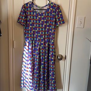 Dress lularoe with pockets size L